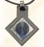 Harmonisierungs-Chip mit Anh�nger titangrau